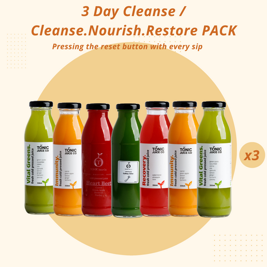3 Day Cleanse / Cleanse Nourish Restore Pack